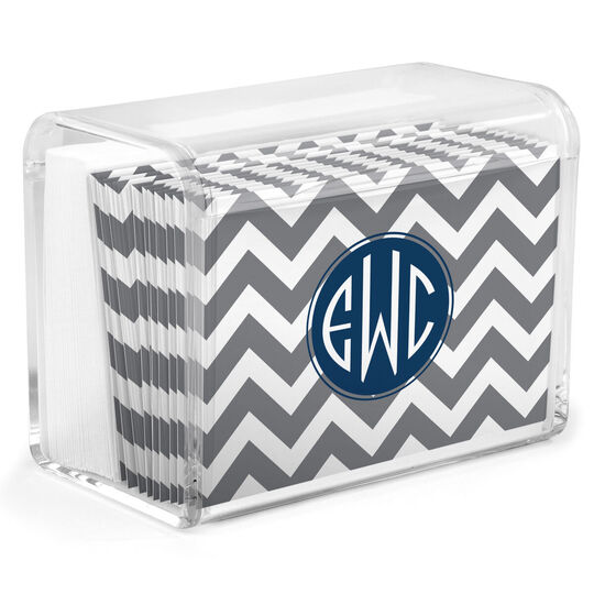 Ollie Stationery in Acrylic Holder